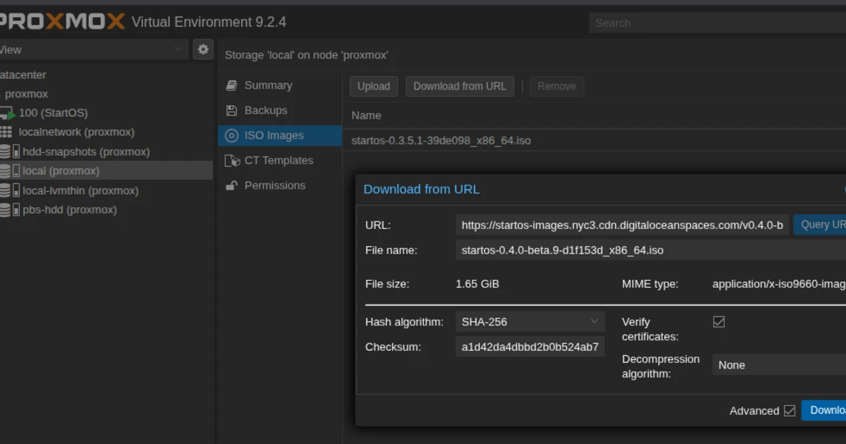 Cover image for StartOS v0.4 Upgrade on Proxmox